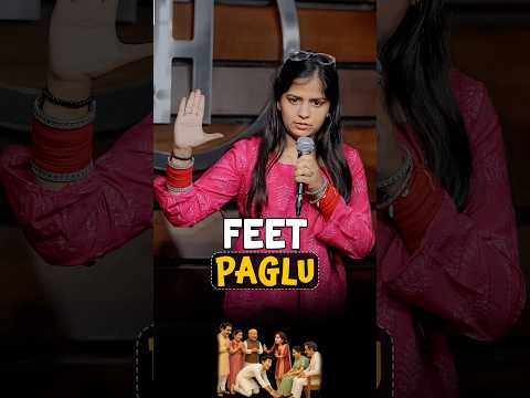 Husband is a feet paglu! #shorts #standupcomedy #standup