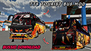 🤩🔥TTS tourist bus mod released | zed vega v2 | Bussid mod | Bus simulator Indonesia |