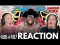 BLACKBEARDS PLAN ONE PIECE Reaction 486 487 BLACKBEARDS PLAN ONE PIECE Reaction 486 487