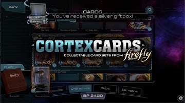 Firefly Online: Cortex Cards