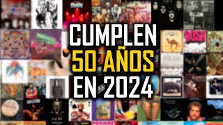 LOS MEJORES ÁLBUMES DE ROCK QUE CUMPLEN 50 AÑOS EN 2024