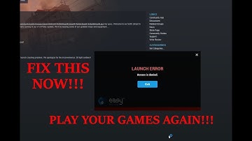 (FIX!!) Anti cheat launch error