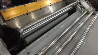 HJG700/900 Automatic thermal paper slitting machine with auto core loading