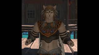My WoL when Wuk Lamat visits the inn | FFXIV Dawntrail
