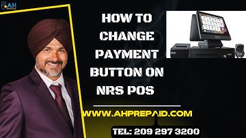 How To Change the Payment Button on NRS POS | Liquor Store POS Tutorial