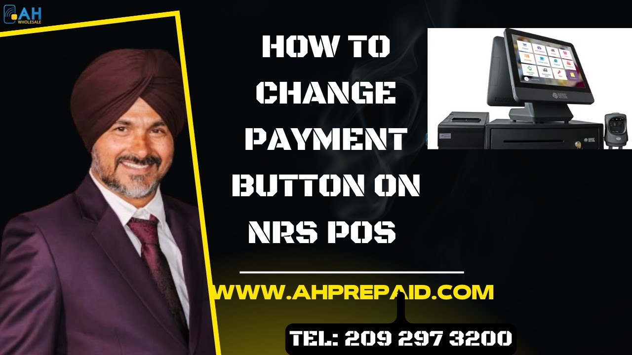 How To Change the Payment Button on NRS POS | Liquor Store POS Tutorial