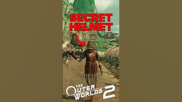 DO NOT MISS THIS SECRET HELMET IN OUTER WORLDS 2