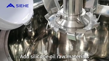 High Viscosity Mixer Double Planetary Mixer Test With Silicone Sealant Materials