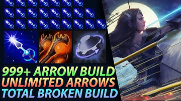 Dota 2 - Custom Hero Chaos - Unlimited Arrow Build
