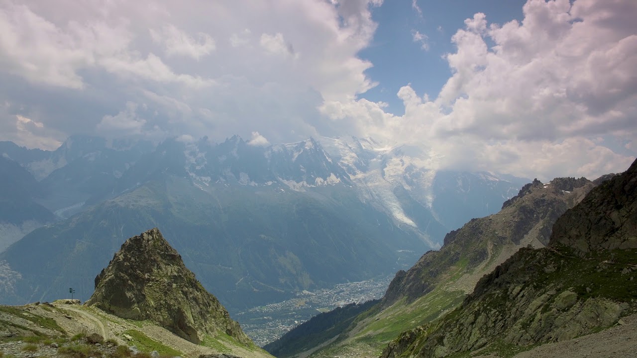 Chamonix, Mont Blanc Timelapse