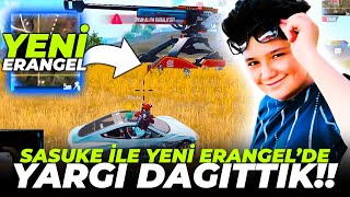 SASUKE İLE YENİ ERANGEL'DE YARGI DAĞITTIK!! | PUBG MOBİLE