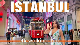 Experience The Beauty Of Istiklal Street, Istanbul In Stunning 4k HDR Quality! [full video]