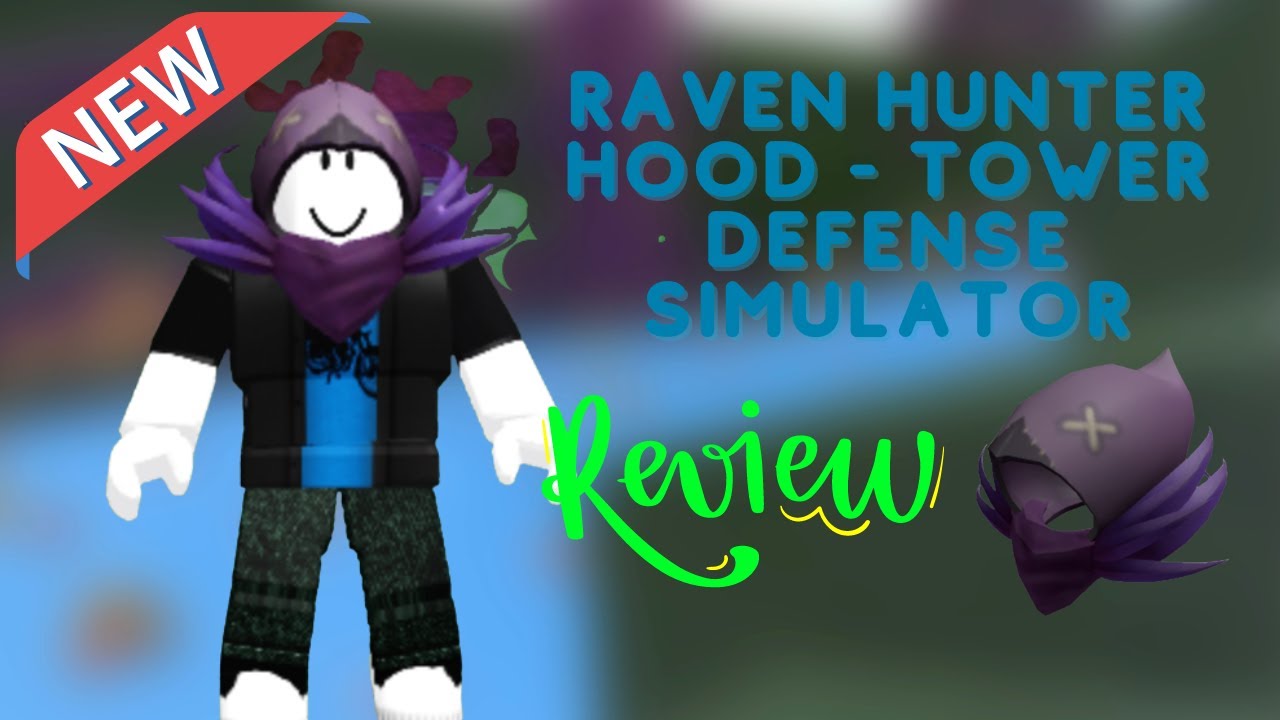 FREE ACCESSORY! HOW TO GET Raven Hunter Hood - Tower Defense Simulator! (ROBLOX  PRIME GAMING) 