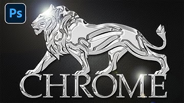 Photoshop Tutorial: CHROME Text & Logo Effect | Turn Graphics into Polished Metal
