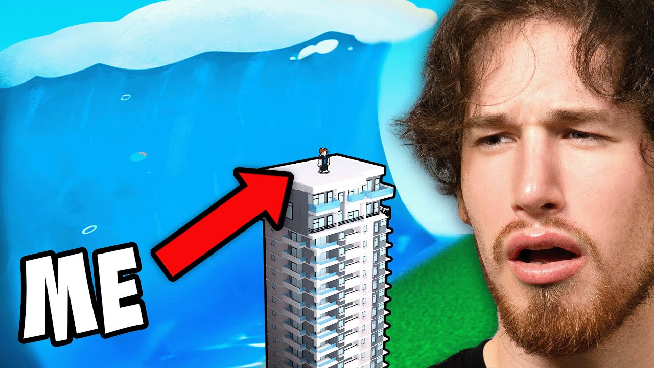 Surviving 104,109,813 NATURAL DISASTERS in Roblox