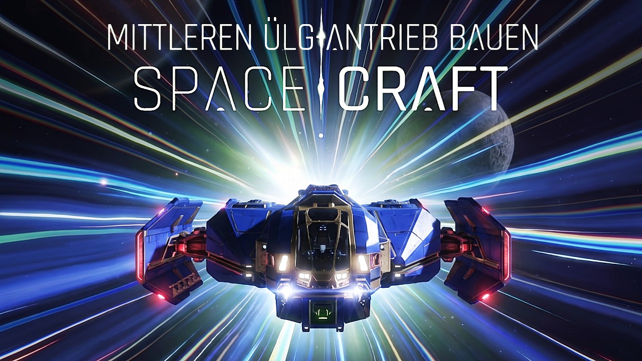 Mag Plasma sparen mit mittleren ÜLG Antrieb 🛠️ SpaceCraft Let's Play #28