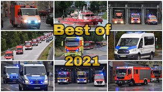 BEST OF EINSATZFAHRTEN 2021⎮Einsatzfahrten Koblenz