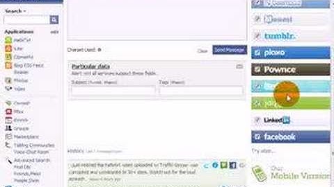 Microblogging on Facebook with Hellotxt