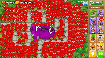 SCREEN FULL OF NINJA MONKEYS VS. B.A.D.