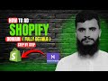 How to add domain in shopify from hostinger || By Zakria Rajput