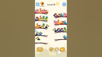 Bird sort color | Level 17-18...