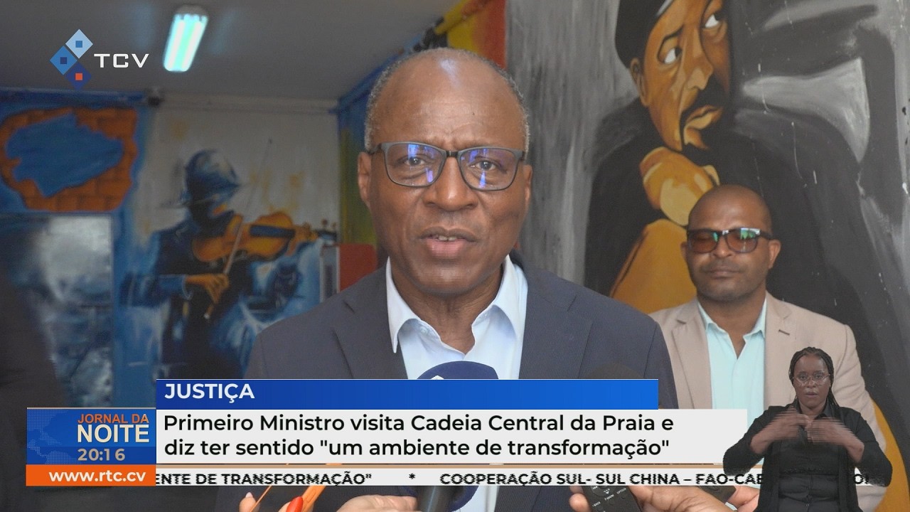 Primeiro Ministro visita Cadeia Central da Praia e diz ter sentido 
