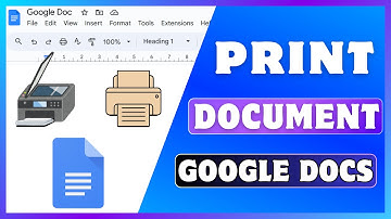 How To Print From Google Docs | Print A Document From Google Docs