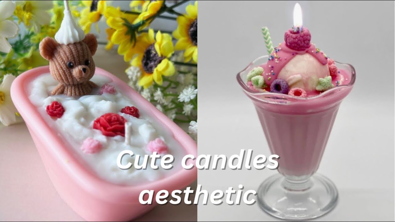 Candle lovers aesthetic cute candles tiktok compilation YouTube