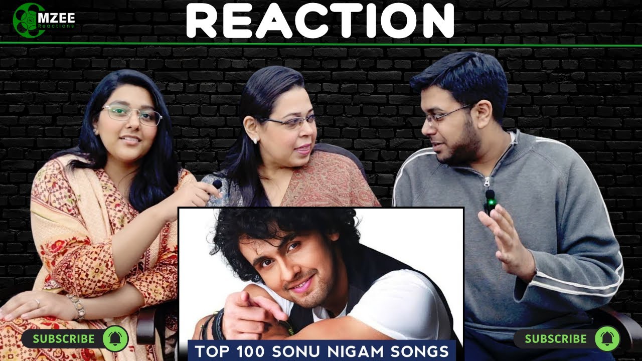 Top 100 Songs of Sonu Nigam | Reaction!