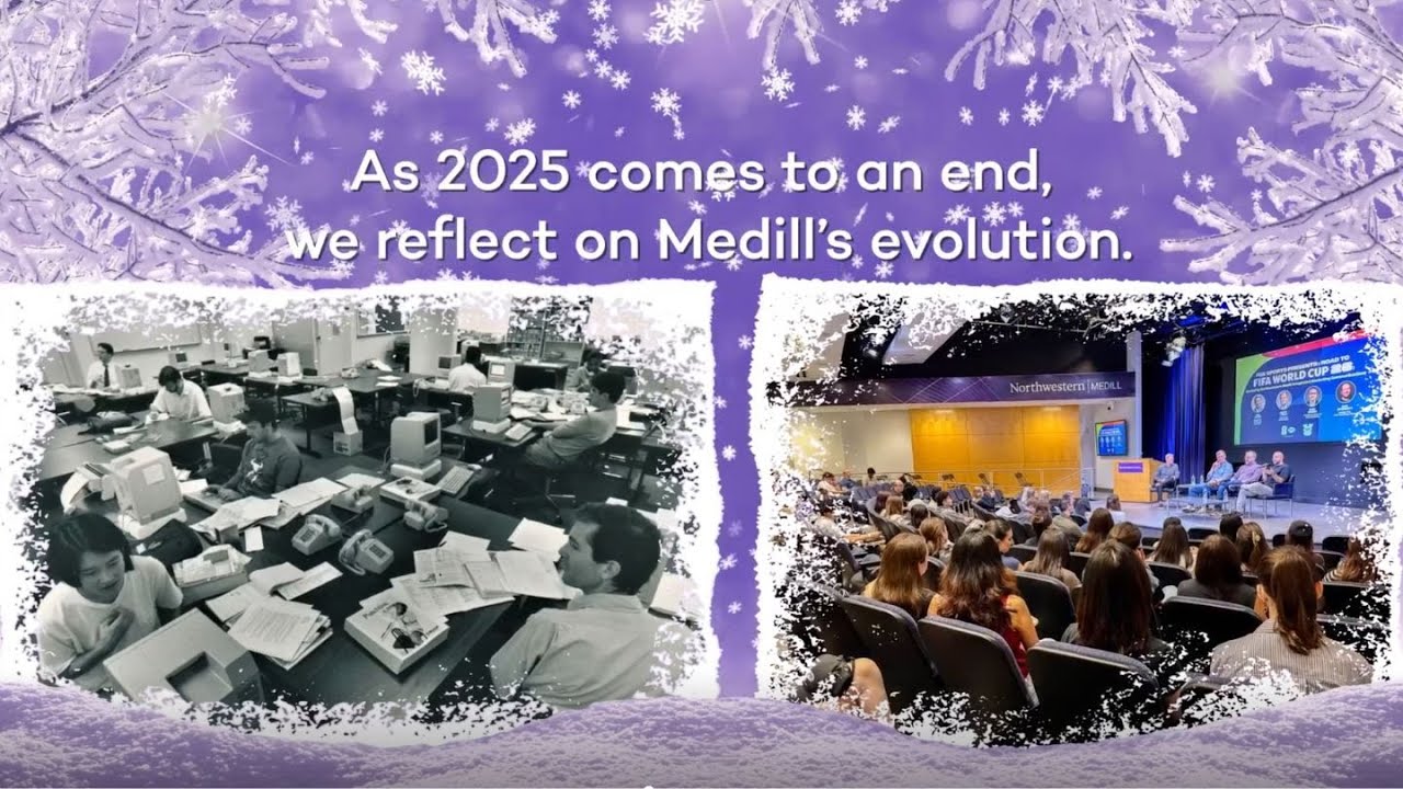 Northwestern Medill Holiday Video 2025