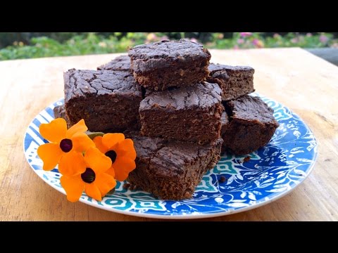 Paleo brownies made with squash!