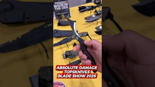 Back bite from @TOPSKnivesofficial in blade show 2026 #knifeantelife #bladeshow2026 #topsknives