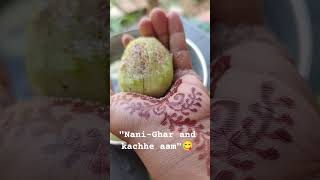 Chatpate aam😋 #shorts#shortvideo#song#mango#BeingPrerna#love#nanighar#summer#reels#viral#viralreels