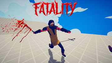 Scorpion (Mortal Kombat) Vs EVERY UNIT 1v1 IN TABS | Totally Accurate Battle Simulator