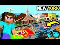 Going To New York City And Steal Trone Bike In MINECRAFT || Hindi