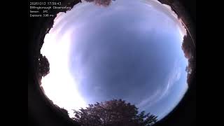 Allsky Camera Daily Timelapse - 13 October 2026