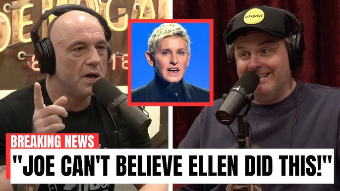 Joe Rogan's MIND BLOWN as Guest Exposes Ellen DeGeneres! - YouTube