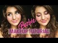 Halloween Barbie Doll Makeup Tutorial/ GRWM