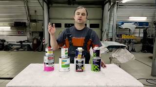 видео: Тест грунтов М М Sprint vs Body vs Novol vs Grin line картинка: Тест грунтов М М Sprint vs Body vs Novol vs Grin line