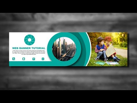 Cara membuat banner dengan Photoshop | Business Banner Design