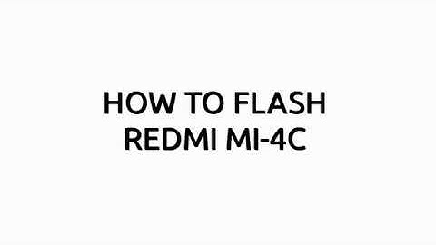 HOW TO FLASH REDMI MI4C BY MI FLASH TOOL IN EDL MODE MIRACLE BOX