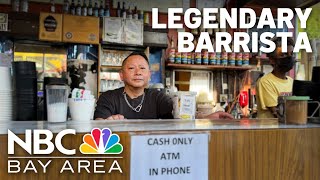 Legendary North Beach barista pores over his 3 decades behind the counter
