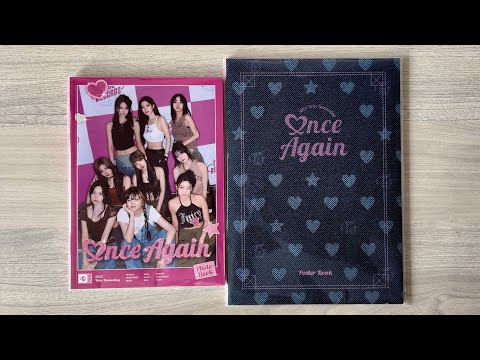 TWICE ONCE BEGINS ポスター ショッパー パンフレット TWICE ONCE BEGINS ポスター ショッパー パンフレット Unboxing