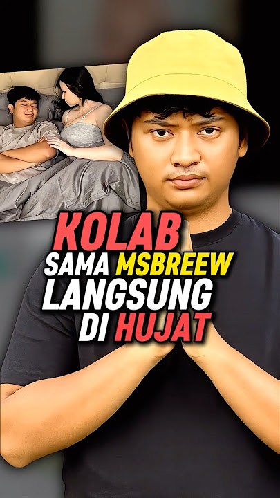 TikToker ini Kolab sama Msbreew, dan Dihujat Netizen, Karena Sudah Punya Pacar #shorts