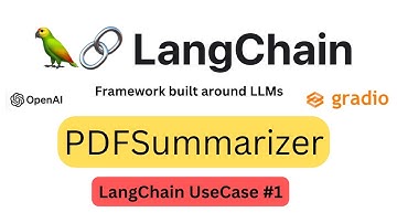 How to Summarize PDF Using LangChain | OpenAI | Gradio