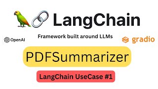 How to Summarize PDF Using LangChain | OpenAI | Gradio