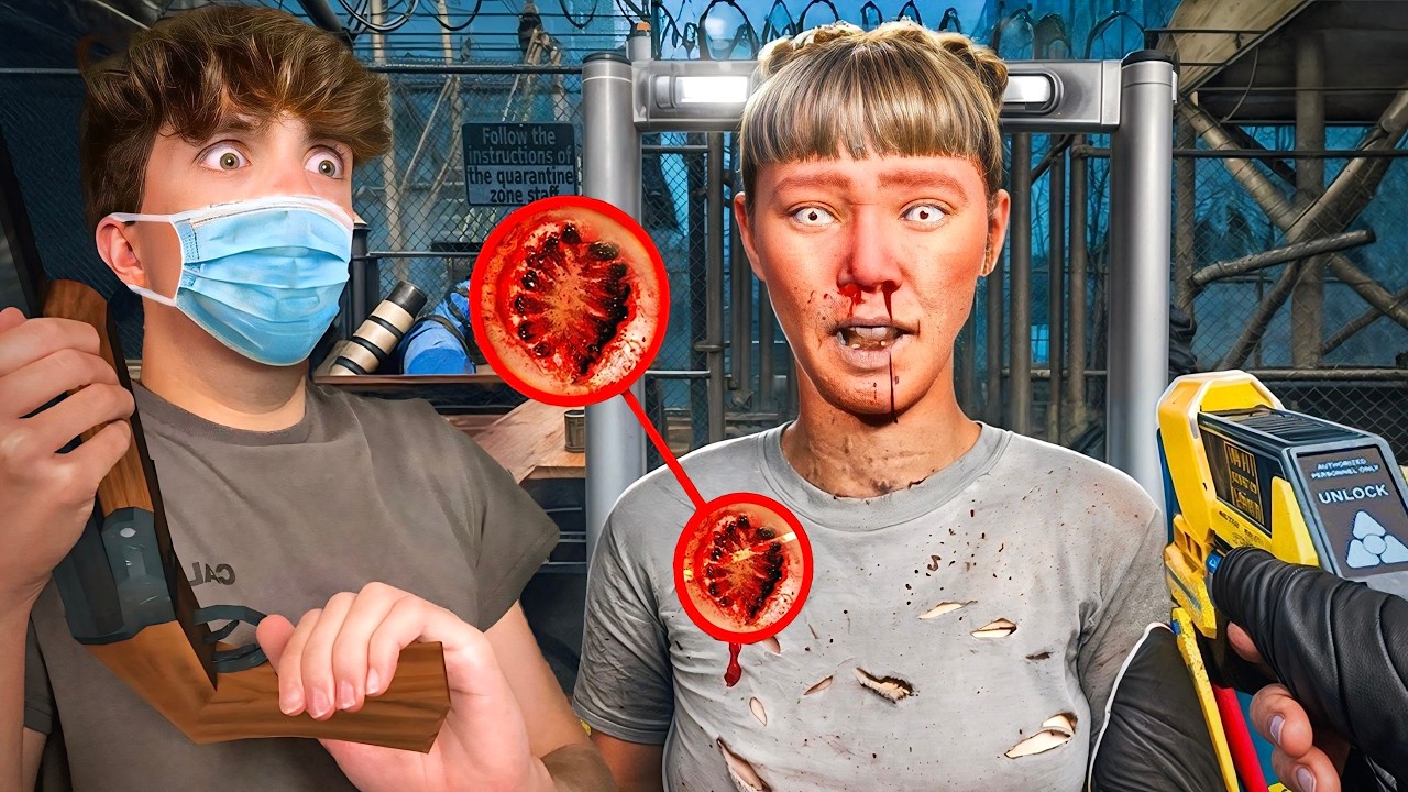 TRABAJANDO EN UNA ZONA DE CUARENTENA ZOMBI | Quarantine Zone