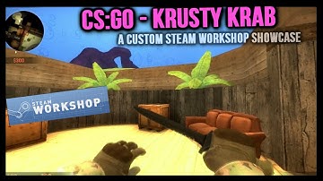 CS:GO Spongebob Krusty Krab Custom Workshop Map