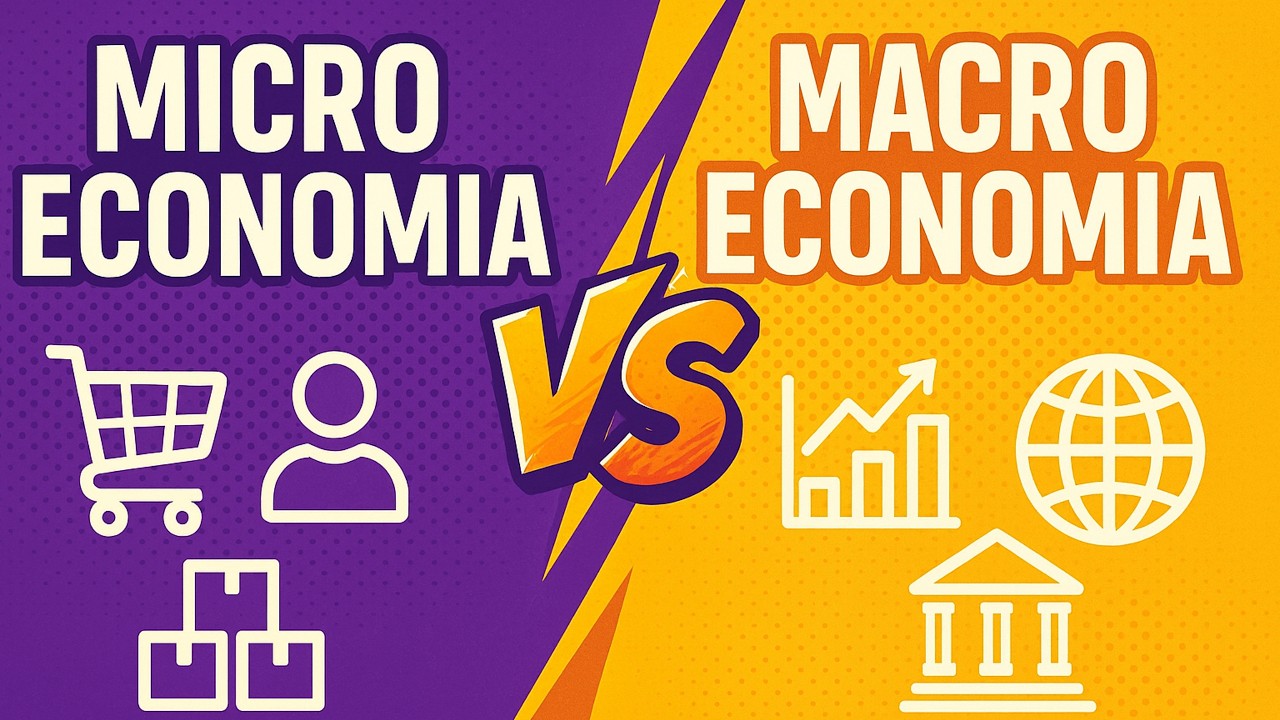 Microeconomia VS Macroeconomia | Entenda as diferenças 📈