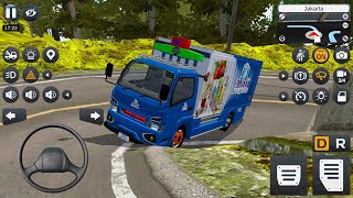 Realistic Wala Ice Cream Truk Driving Simulator - MOBIL BUSSID SIMULATOR!!! screenshot 5